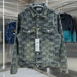 Alo Yoga Men's Fashion Denim Jacket